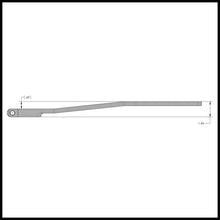 Load image into Gallery viewer, RockJock Antirock Forged Chromoly Sway Bar Arms (18in Long x 25 Spline .69in Offset)