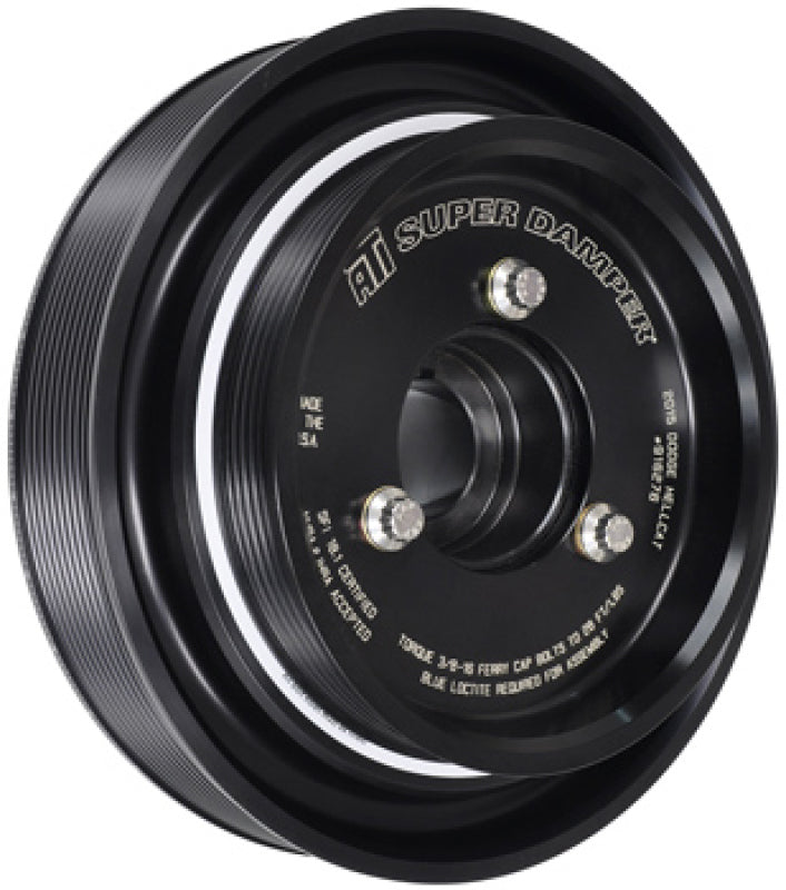 ATI Damper - 7.53In - Aluminum - 12 & 6 Grv - 2015+ Dodge Challenger 354SC NHRA Drag Pak - 3 Ring