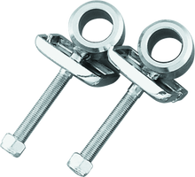 Load image into Gallery viewer, Bikers Choice 73-83 FL 73-E86 FX 82-94 FXR 79-99 XL Chrome Axle Adjusters Replaces H-D 41530-84T