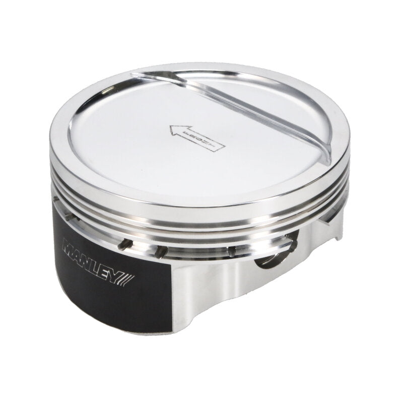 Manley Chevrolet LS Piston Set - 4.080in Bore 1.115in CH, -18.00 CC