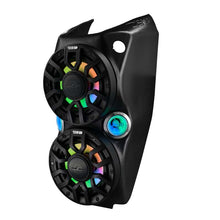 Load image into Gallery viewer, DS18 2015+ Polaris Slingshot Center Console Enclosure w/ 2x 6in NXL-IQ6/BK &amp; PRO-TW7LD Speakers