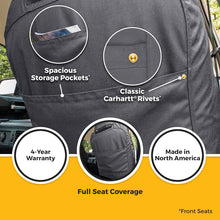 Load image into Gallery viewer, Covercraft 24-26 Jeep Wrangler Fr Buckets Carhartt Super Dux SeatSaver Custom Front Row Seat Cover