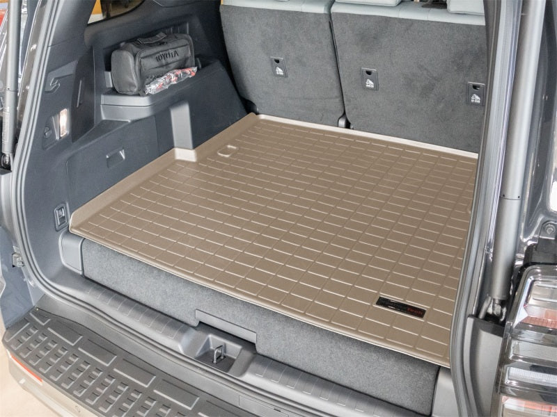 WeatherTech 25-26 Toyota 4Runner Hybrid Trunk Cargo Liners - Tan 411831