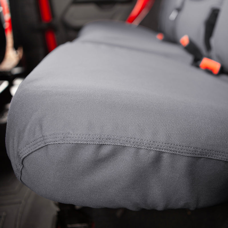 Covercraft 14-21 Dodge Ram Carhartt SeatSaver Custom Front Row Seat Covers - Gravel