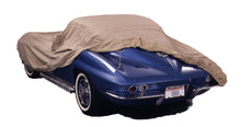 Load image into Gallery viewer, Covercraft Custom Car Covers 63-67 corvette Coupe Conv Custom Tan Flannel Car Cover - Tan C10575TF