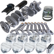 Load image into Gallery viewer, Eagle Chevy LT1 350 1Pc 3.750in Crank 6.000in I-Beam Rods -18cc 4.030in Pistons Rotating Assembly