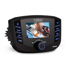 Load image into Gallery viewer, DS18 3in Color TFT Screen 3 Zones 4 volts Output BT RDS 4x 50 Watts DAB Europe Antenna Incl Headunit