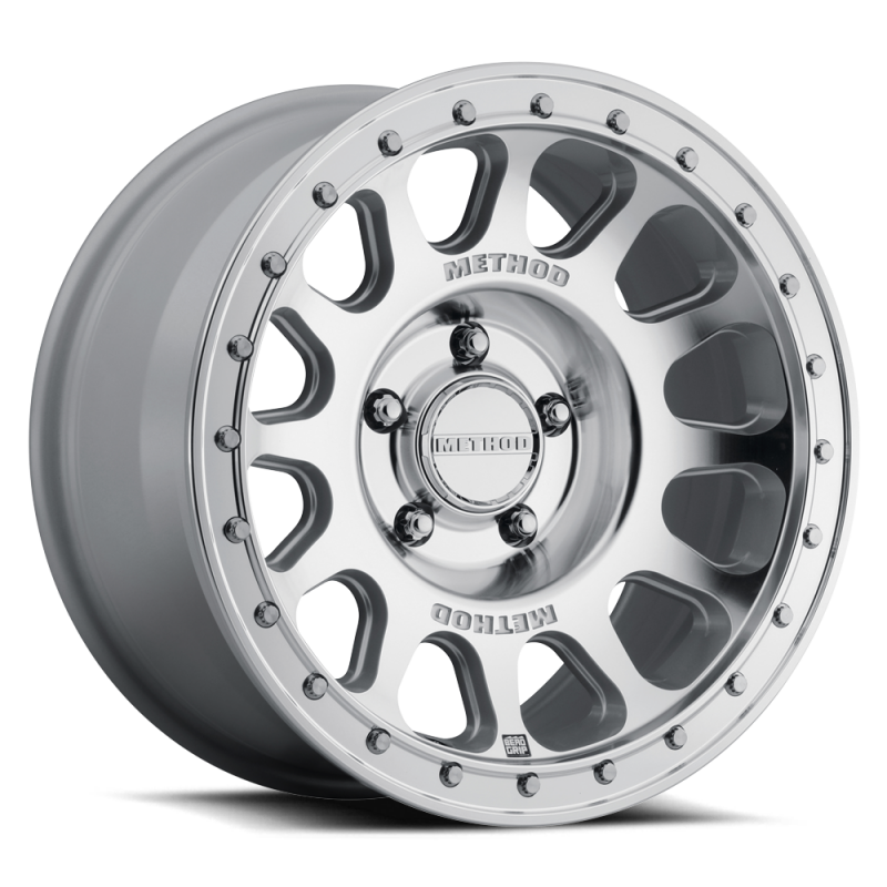 Method MR709 HD Bead Grip 17x 8.5in / ET0 / 5x5 BP / 71.5mm Bore - Machined Wheel MR70978550300H
