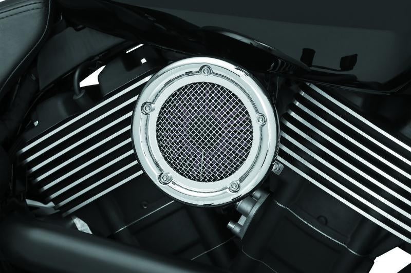 Kuryakyn Velociraptor Street Air Cleaner Chrome 9370