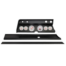 Load image into Gallery viewer, Autometer Arctic White Direct Fit Dash Kit 1966 Chevy Chevelle (2 x 3-3/8in. / 4 x 2-1/16in.) 2931-03