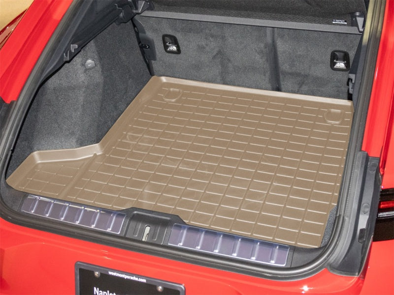 WeatherTech 24-26 Porsche Panamera Behind 2nd Row Cargo Liners - Tan 411781
