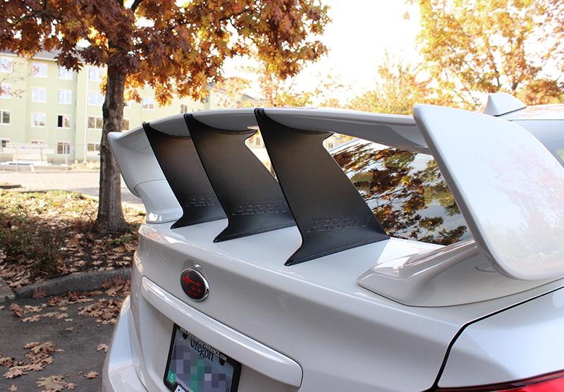 PERRIN 15-21 Subaru STI Wing Stabilizer - Black - GTR Auto