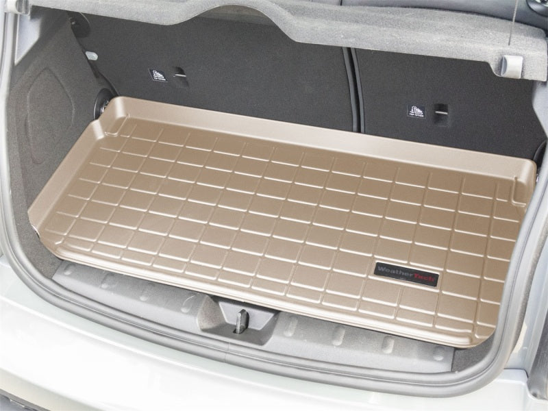 WeatherTech 25-25 MINI Hardtop 2 door Behind 3rd Row Cargo Liner w/Bumper Protector - Tan 411792SK