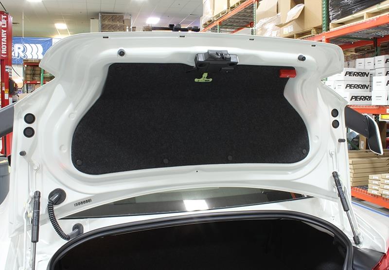 PERRIN 13-25 Subaru BRZ & Toyota GR86/86/FR-S Trunk Handle - Red - GTR Auto