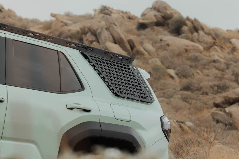 DV8 25-26 Toyota 4Runner Exterior Window Molle for DV8 Roof Rack - Driver RRTF3-02EMD