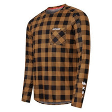 Load image into Gallery viewer, USWE Flannel Long Sleeve Lightweight Off-Road Jersey Bronze - 2XL
