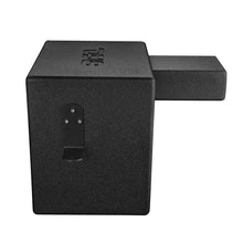 Load image into Gallery viewer, DS18 Polaris RZR 10in Subwoofer Enclosure w/EXL-X10.2D Subwoofer- Black Finish- Acrylic Window- LED
