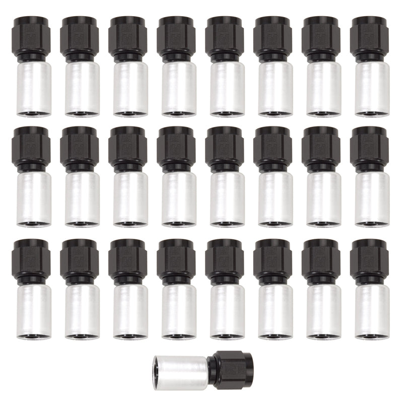Russell Performance -10 AN Proclassic Crimp Straight End (O.D. 0.825) (Qty. 25)