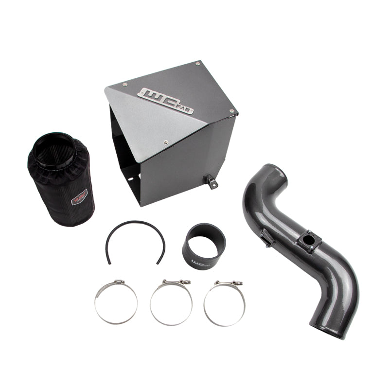 Wehrli 11-16 Duramax LML 4in Intake Kit - Candy Red - GTR Auto
