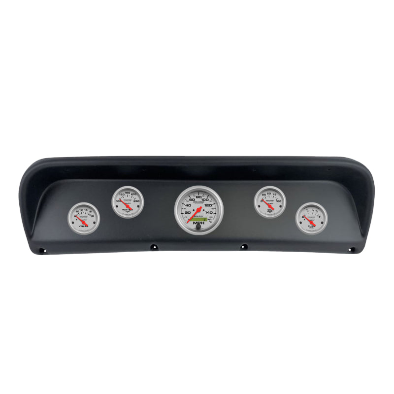 Autometer Ultra-Lite Direct Fit Dash Kit 67-72 Ford F100 (1 x 3-3/8in. / 4 x 2-1/16in.) 2937-13