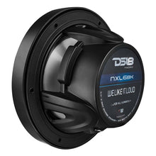 Load image into Gallery viewer, DS18 NXL Series Coaxial Marine Speakers w/ RGB Lights 6.5in 2-Way 100 Watts RMS 4 ohm Black