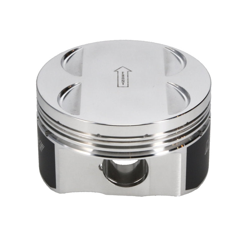Manley Nissan GTR VR38DETT 99mm Bore 88.4mm Stroke -2cc Dish Turbo Tuff Piston Set w/ Rings