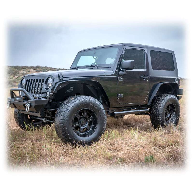 Turn Offroad 07-18 Jeep JK 2 Door Squareback Hardtop 2 Piece Primer (Paintable)