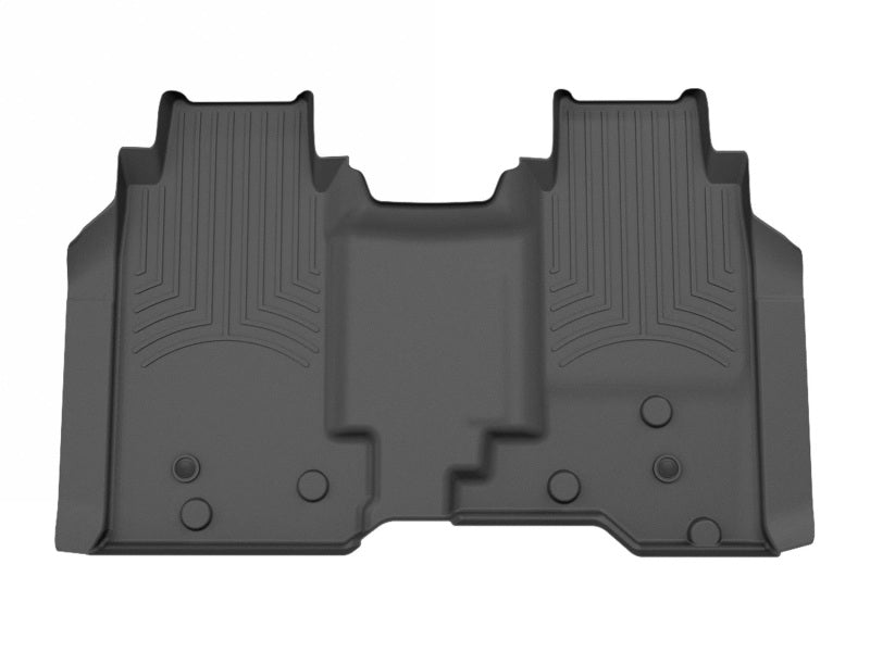 WeatherTech 25-26 Chevrolet Silverado EV 2nd Row Rear FloorLiner - Black 4418802