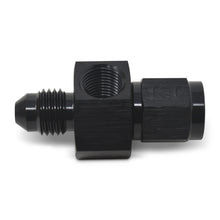 Load image into Gallery viewer, Russell Fuel Pressure Take Off -4 An Female To Male W/ 1/8in Npt Blk Anodize