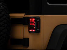 Load image into Gallery viewer, Raxiom 07-18 Jeep Wrangler JK Axial Series LED Tail Lights- Black Housing (Clear Lens)