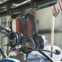 Load image into Gallery viewer, Rugged Radios Dual Headset Hanger with Bar Mount 1.25 Inches Tube Diameter