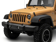 Load image into Gallery viewer, Raxiom 07-18 Jeep Wrangler JK Axial 7-In LED Headlights w/ DRL Turn Signals- Black Housing (Clear)