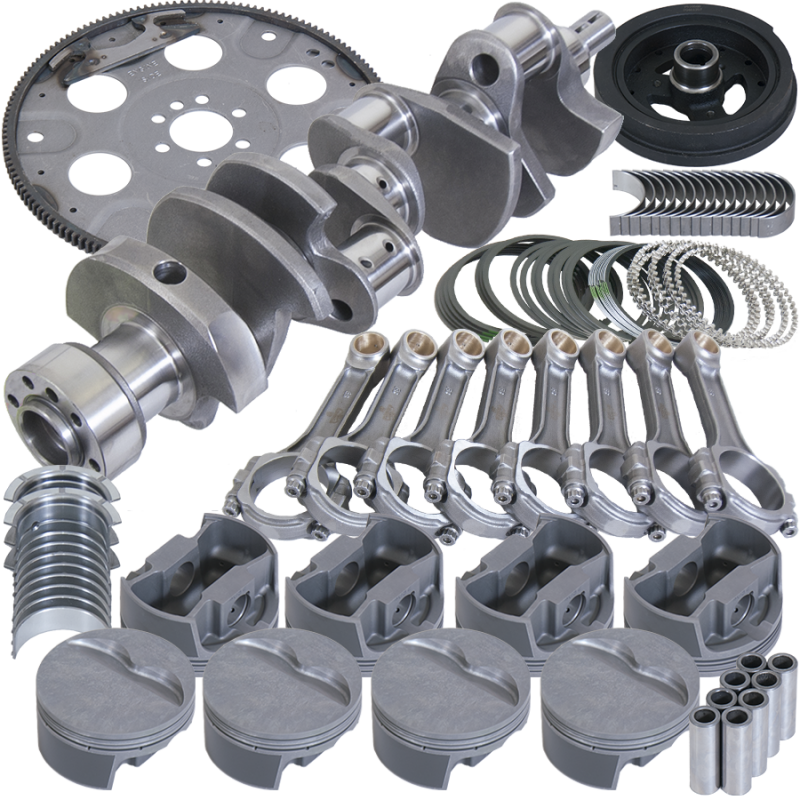 Eagle Chevy 400 3.750in Crank 5.700in I-Beam Rods -30cc 4.155in Pistons Balanced Assembly