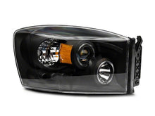 Load image into Gallery viewer, Raxiom 06-08 Dodge RAM 1500 LED Halo Projector Headlights- Black Housing (Clear Lens)