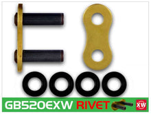 Load image into Gallery viewer, RK Chain GB520EXW-RIVET - Gold