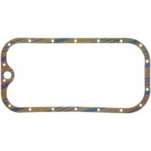 Load image into Gallery viewer, Fel-Pro Geo Metro OS 30683 C Engine Oil Pan Gasket Set Blue Stripe cork-rubber