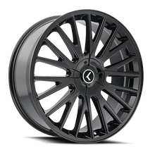 Load image into Gallery viewer, Kraze KR185 Double Down 18x8 / 5x108/114.3 BP / 40mm Offset / 73mm Hub Gloss Black Wheel