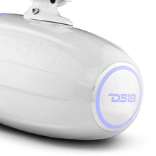 Load image into Gallery viewer, DS18 Marine And Powersports Towers 8in 125 Watts RMS RGB LED Lights White