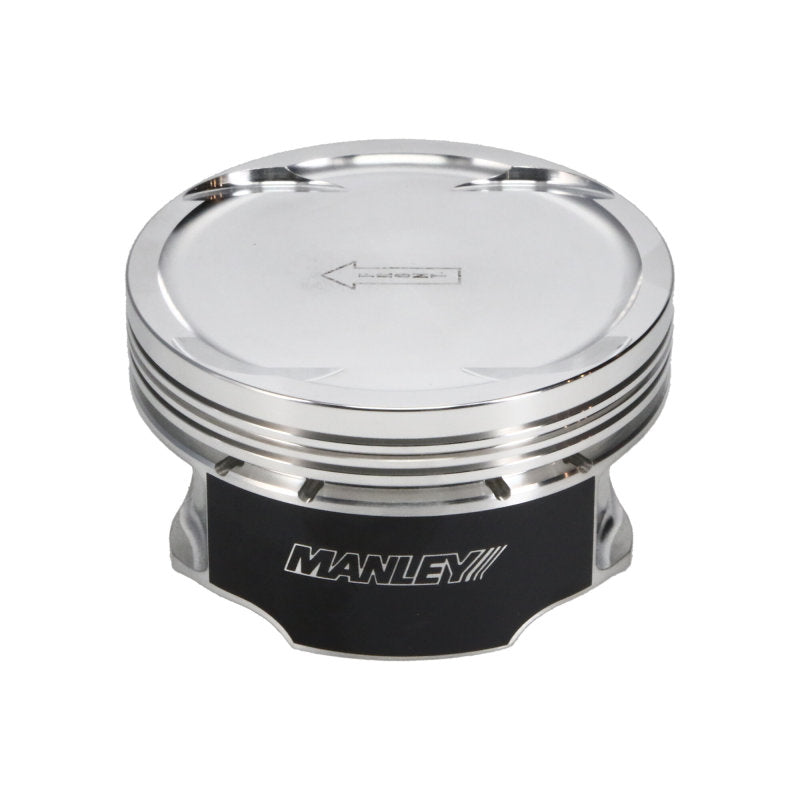 Manley 03-07 Nissan 350Z/Maxima/Altima 81.4mm Stroker 95.5mm Std Bore 8.5:1 Dish Piston Set w/ Rings - GTR Auto