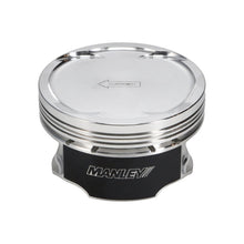 Load image into Gallery viewer, Manley 03-07 Nissan 350Z/Maxima 81.4mm Stroker 96.00mm +.5mm Bore 8.5:1 Dish Piston Set w/ Rings - GTR Auto