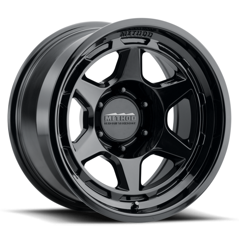 Method MR708 17x9 / -38mm Offset / 6x5.5 / 106.25mm Bore - Gloss Black Wheel MR708790601338N