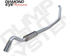 Load image into Gallery viewer, Diamond Eye KIT 4in Turbo Back SGL AL: TURN DOWN 00-03 FORD 7.3L F250/F350