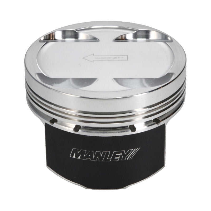 Manley Mitsubishi 2.0L 4B11T Piston Set - 86.00mm Bore 1.155in CH, -3.50 CC
