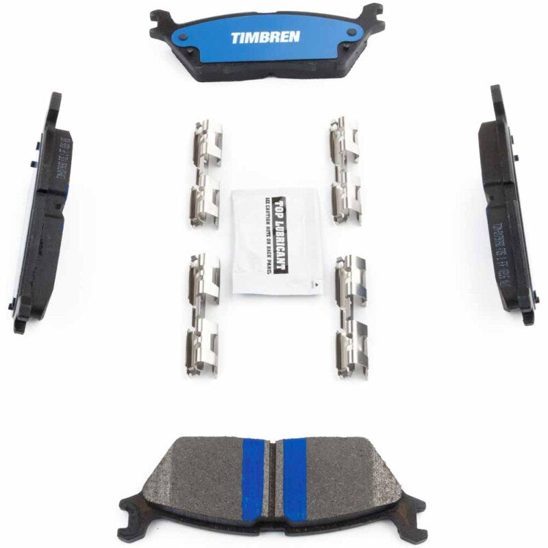 Timbren 15-20 Ford F-150/Lobo BES Severe Duty Semi-Metallic Brake Pads - Rear TIM-D1790SD