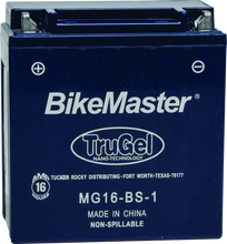 Load image into Gallery viewer, BikeMaster Trugel Battery MG16-BS-1