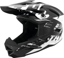 Load image into Gallery viewer, THH Helmets T-42 BMX Xtreme  Black/White Youth - Small