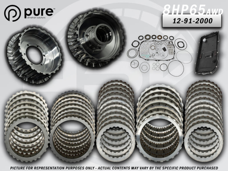 Pure Drivetrain 8HP65 High Performance Transmission Hard Parts Kit - AWD - Stage 2