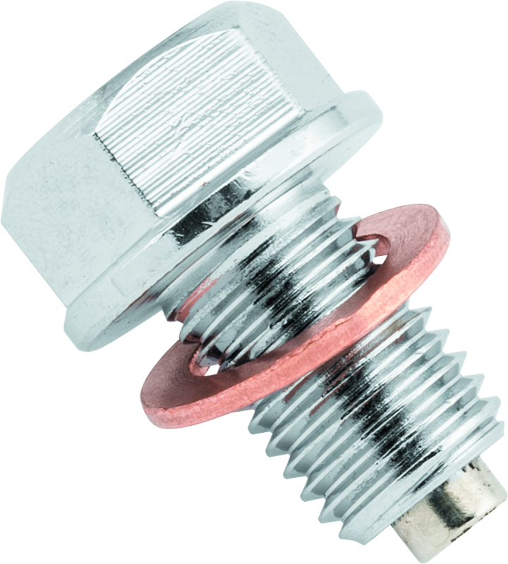BikeMaster Magnetic Oil Drain Plug 10x1.25mm - Stainless - GTR Auto