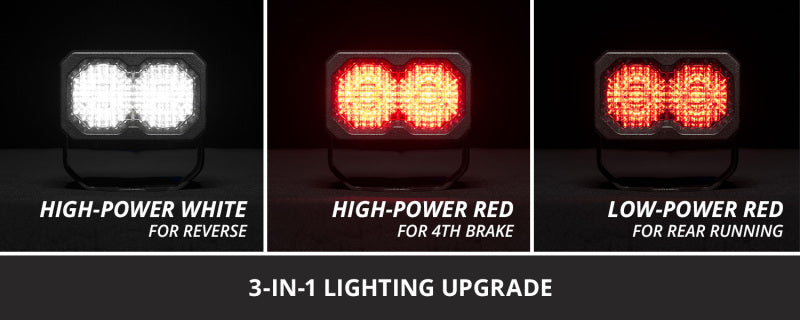Diode Dynamics C2R White Flood Flush Mount LED Pod (Single)