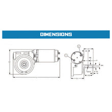 Load image into Gallery viewer, Superwinch Replacement Power Drive - .55hp 60:1 Ratio 12V 716727